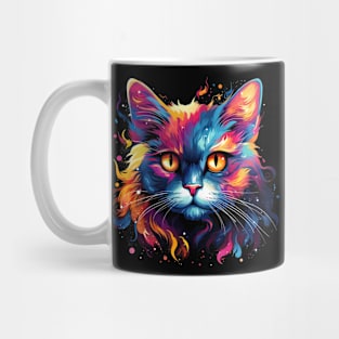 Colorful Cat Mug